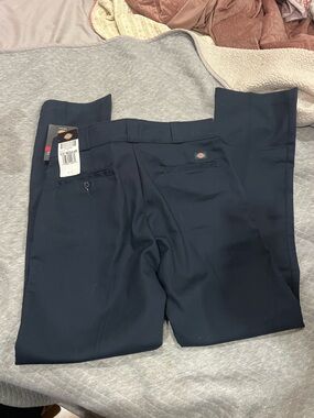 Dickies Dark Navy Straight Work Shorts